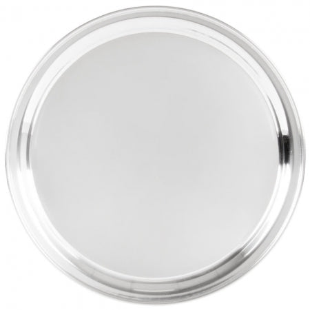 SERVING PLATTER ROUND SS 17.75"