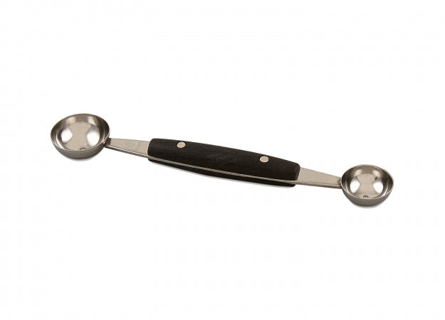 Melon Ballers,  S.S. Fruit/Veg. Scoop w/Plastic Handle 1/1.25" Bowl