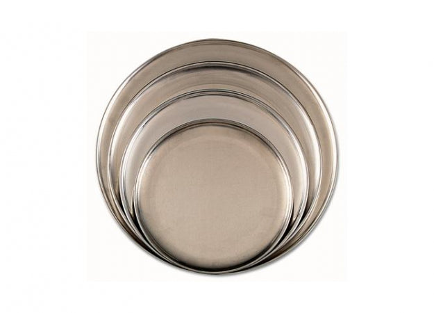 Pizza Pan, Wide Rim, 10", Solid, 18 Gauge Aluminum