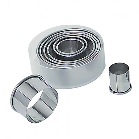 Biscuit/Cookie Cutter, 3" diameter, stainless steel