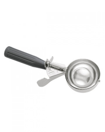 Hamilton Beach Grey Handle size 8 Disher with stainless steel bowl