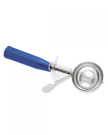 Hamilton Beach Blue Handle size 16 Disher with stainless steel bowl