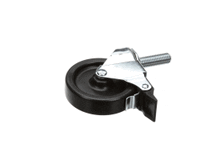 Henny Penny 156263 Caster, 3", Swivel, with Brake, Stem