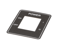 Henny Penny 72677 Label/Overlay, Power, On/Off