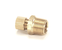 Henny Penny FP01-115 Connector, 3/8" Tube to 1/2" NPT, Brass