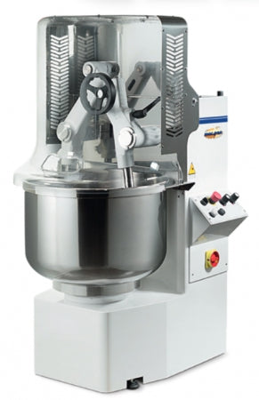 Macpan Dough mixers with beater arms Dough Capacity:40kg Bowl Capacity:63Lt 2 Speed Dim: 610x860x1340 (WxDxH)mm 400V/50Hz/3ph Made In Italy