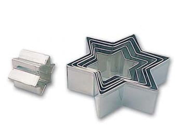 SET OF 6 STAR CUTTERS