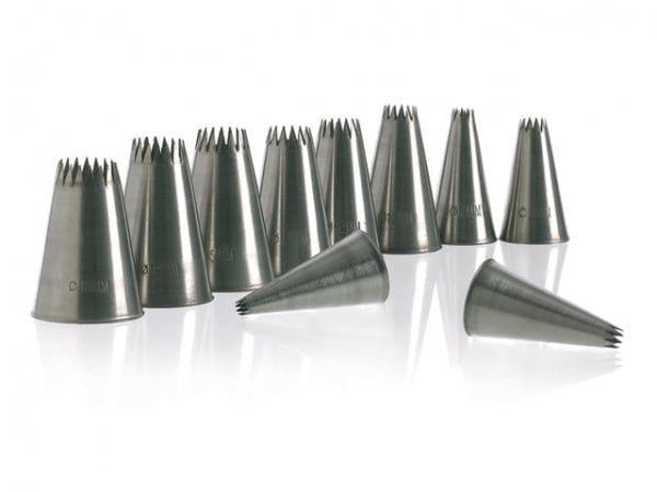 Matfer Set Of 2Star Tubes Petit Four