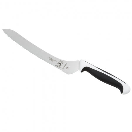 Mercer Culinary Millennia 9" Offset Serrated Edge Bread / Sandwich Knife