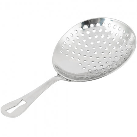 Corner stone Julep strainer  , 6 1/2 " SS