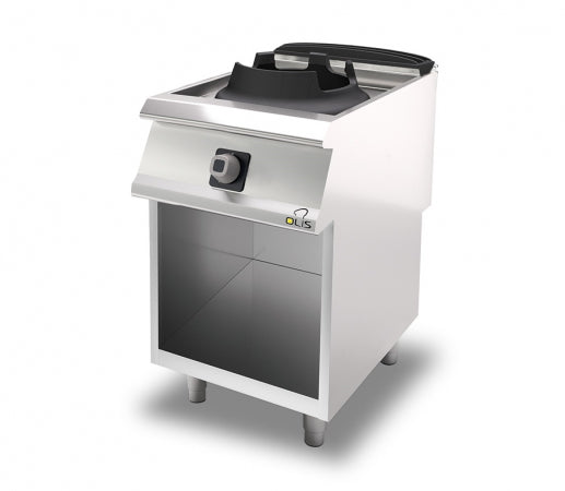Olis Wok 1 Burner Gas Range 10KW On Open Cupboard, 600 L mm x 900 D mm x 870 H mm