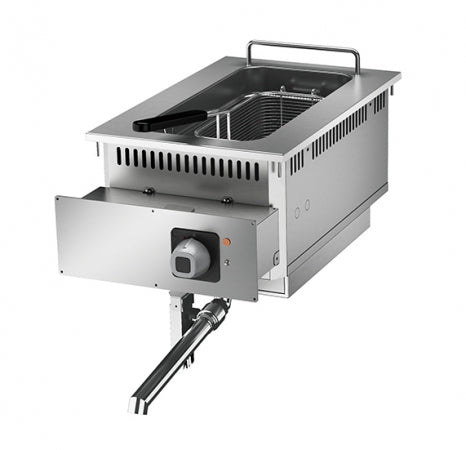 Olis 1-Basin Electric Deep Fat Fryer 15 Ltr, 400 L mm x 625 D mm x 498 H mm