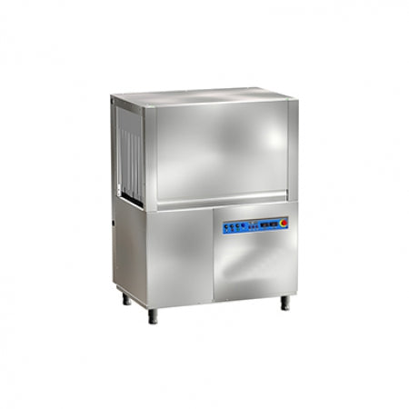 Olis Electric Dishwasher w/ Automatic Rack Conveyor (101 Racks/Hour), 1150 L mm x 790 D mm x 1525/2120 H mm