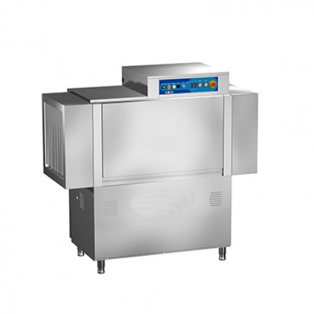 Olis Electric Dishwasher w/ Automatic Rack Conveyor (1V: 120 R/H - 2V: 149 R/H), 2030 L mm x 765 D mm x 1725/2135 H mm