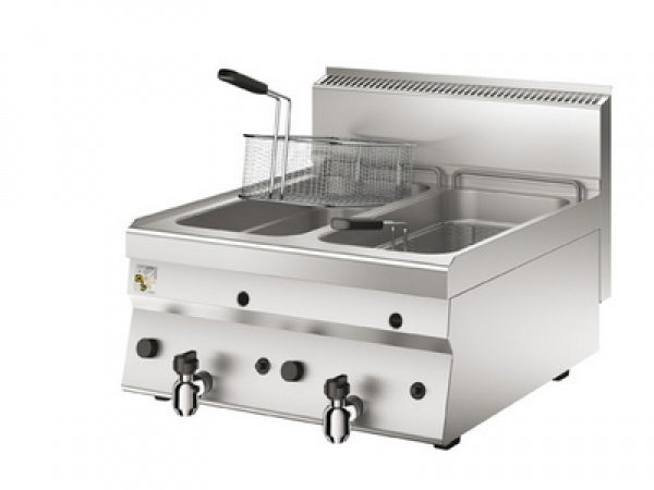 Olis Gas Fryer 8+8 Ltr, 600 L mm x 650 D mm x 295 H mm
