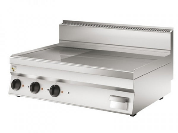 Olis Electric Griddle Plate - Chromium Plate 1/3 Grooved And 2/3 Smooth Plate, 1000 L mm x 650 D mm x 295 H mm