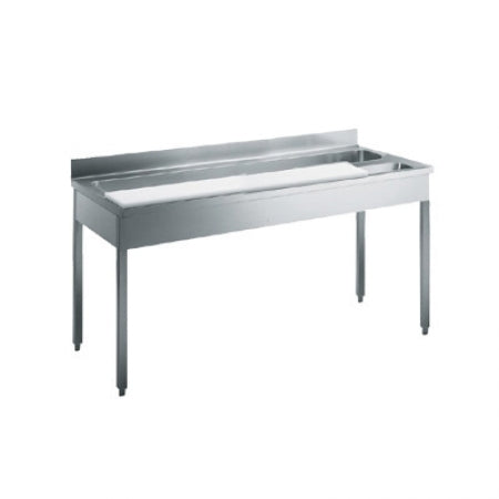 Olis Stainless Steel Butcher's Table  - 1 Sink