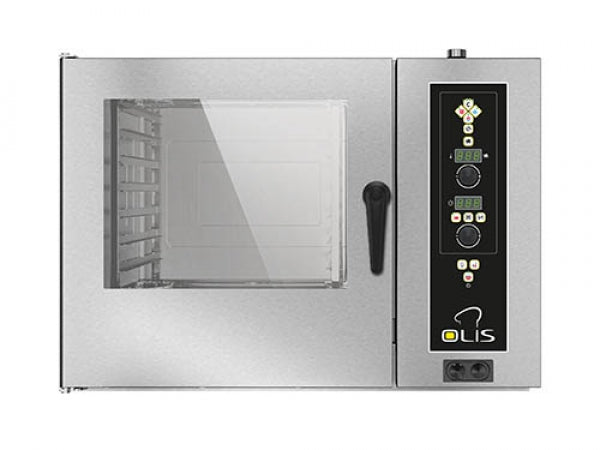 Olis Gas Direct Steam Combi Oven - 7 X 2/1 GN - 14 X 1/1 GN - Assisted Cooking, 1170 L mm x 895 D mm x 820 H mm