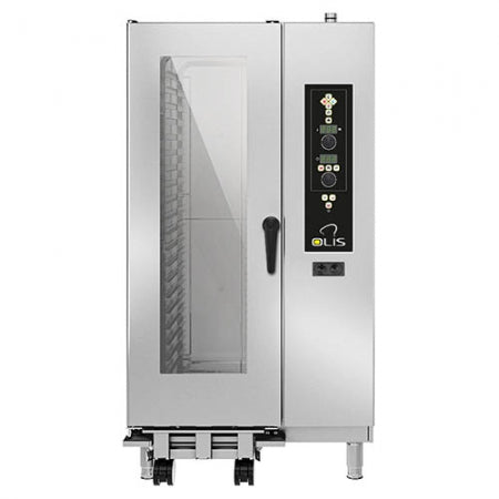 Olis Gas Direct Steam Combi Oven - 20 X 1/1 GN - Assisted Cooking - Manual Electronic, 960 L mm x 825 D mm x 1810 H mm