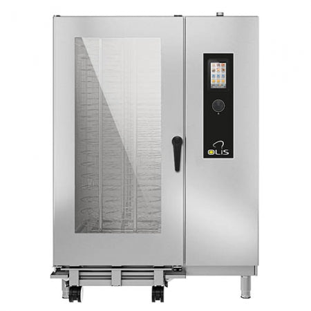 Olis Gas Direct Steam Combi Oven - 20 X 2/1 GN - 40 X 1/1 GN - Automatic Interactive Cooking, 1290 L mm x 895 D mm x 1810 H mm