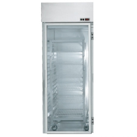Olis Roll-In 1 Glass Door, Temp +2+8C, 880 L mm x 1070 D mm x 2250 H mm