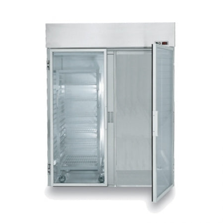 Olis Refrigerator Roll-In 2 Glass Door,Temp +2 +8C, 1760 L mm x 1070 D mm x 2250 H mm