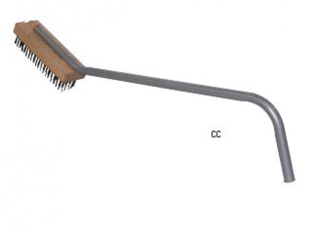 Prince Castle 24" Coarse Grill Char-Brush with Handle