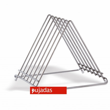 Stand for GN Lids & Perfect Stand for Cutting Board, Distance between wires 2,5 cm, Dim 27x31x27 cm, Made in Spain