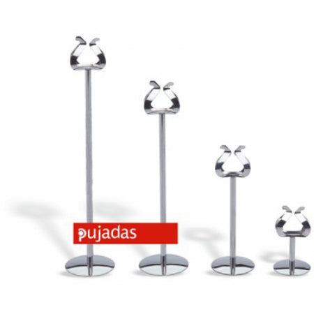ST/Steel Number Card Holder 20 Cm