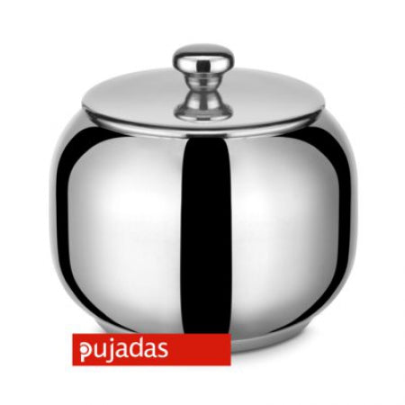 Stainless Steel Sugar Bowl W/Lid 0.35 Ltrs Atlantis