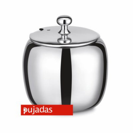 Stainless Steel Sugar Bowl with Lid 0.60 Ltrs Cosmos