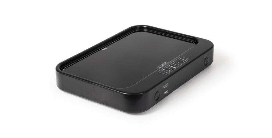 K-Pot 1/1-ck-2200 Schwarz 2-ZONENK-POT 1/1-ck-2200 black - 2 zones2-zone ceran hob for regeneration, keeping hot,cooking and grillingwith 1.5 m cable with shock-proof plugL/W/H: 533 x 380 x 88 mmCasing made of stainless steel powder coated in blackwith