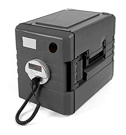 Thermoport 4.0 , 1000 KB-Umluft ,schwarzThermoport 4.0 , 1000 KB- heated, blackL/W/H 434 x 670 x 561 mmContainer and door made of high-tensile plasticorange, insulated.Made of polypropylene (PP)With circulating air heating, removable.Door with protecti