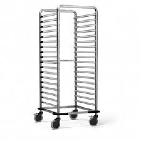 RACK TROLLEY, 180-1, 4SW/DEFL.ROL.