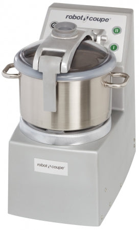 Robot Coupe Vertical Cutter Mixers Two Speeds 1500 / 3000 Rpm Stainless Steel Bowl 20 Litre Dimensions (LxWxH) 380X630X760 mm 400V/50Hz/3ph 4400 Watts