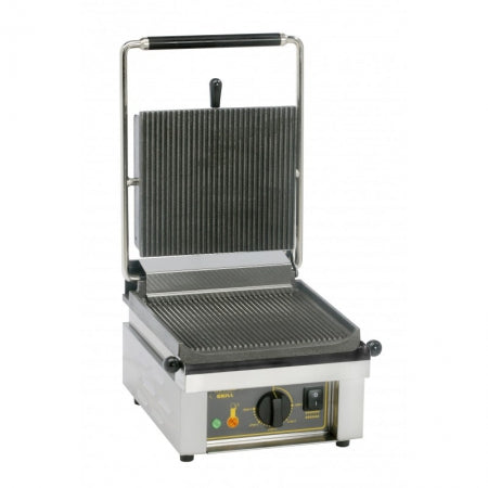 Groomed  Clamshell Grill SAVOYE Power  2 Kw, Outside dimensions  330 x 385 x 220 mm, Cooking area  260 x 240 mm, Weight  18 Kg, Volts  230 V,  thermostat 0-300C