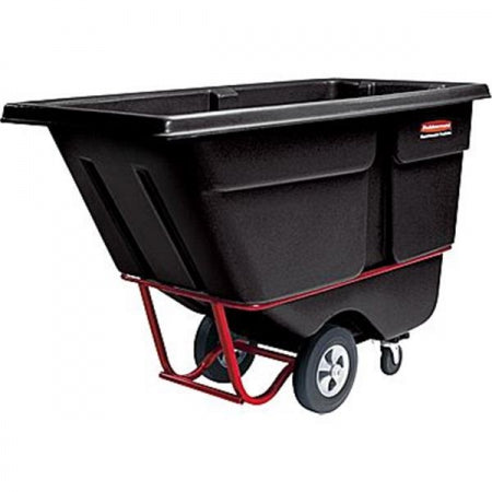 Rubbermaid 1 cubic yard Trash Cart w/ 2000 lb Capacity Black