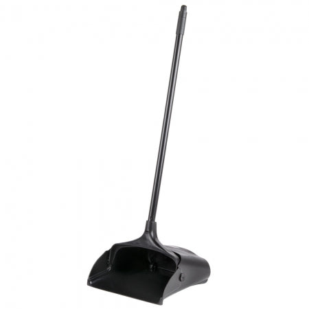 Rubbermaid Lobby Pro Upright Dust Pan Black Heavy Duty
