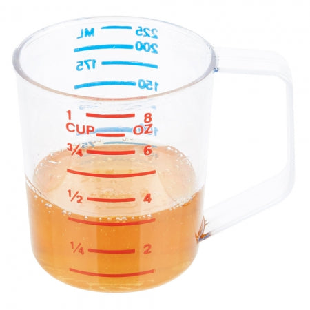 Rubbermaid 1 cup Bouncer Measuring Cup - Clear Poly
