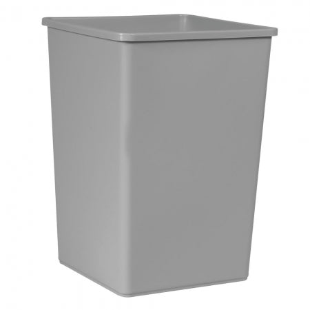 Rubbermaid Untouchable Gray Square Rigid Plastic Liner for FG917188, FG917388, and FG396500 35 Gallon Containers