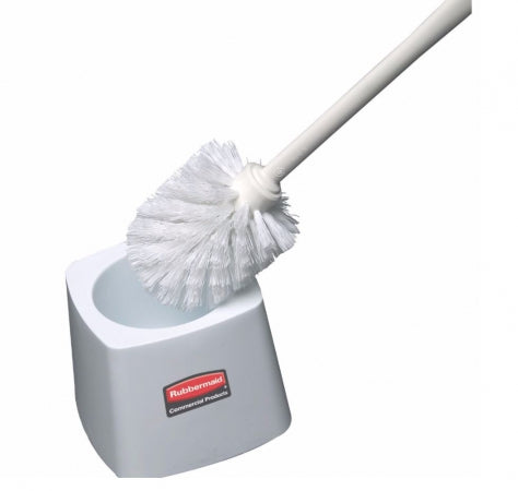 Rubbermaid WHT Toilet Bowl Brush Holder - White