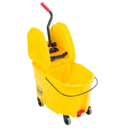 Rubbermaid 44 qt WaveBrake Mopping System Down Press Foot Pedal Yellow