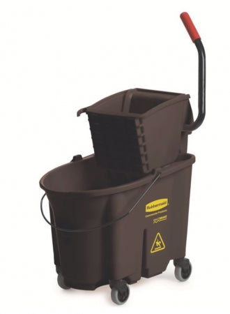 Rubbermaid WaveBrake Mopping Combo Pack Side Press Brown