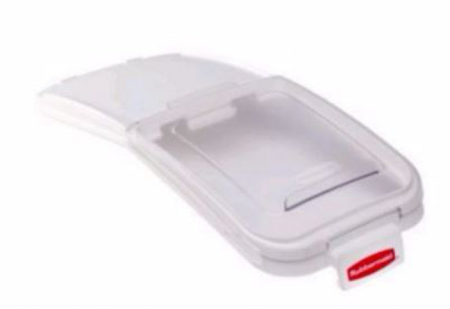 Rubbermaid Clear Sliding ProSave Ingredient Bin Lid with 32 oz Scoop - 29x12"
