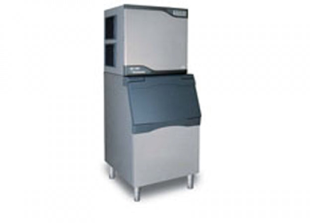 Scotsman Air- cooled Ice cube Machine with Production Capacity up to 400 Kg.  DIM:76x62x72.5Cms. 230/50/1.Suitable Bin SB530 Sold Separately.