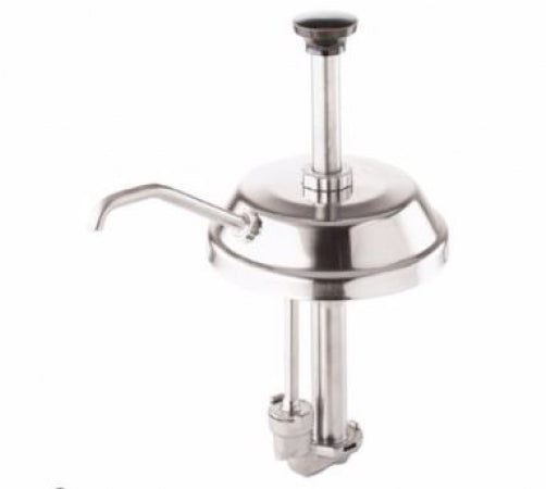 Server Products 82000 Stainless Steel Pump & Lid, 1 oz (30 mL) maximum portion