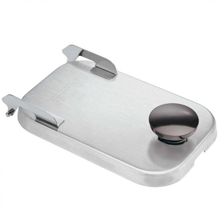 Server Products 82545 S/S Hinged Lid For Plastic Fountain Jars
