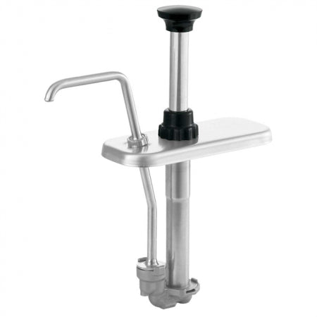 Server Products 83300 S/S Pump For Shallow Fountain Jar,1 oz (30 mL) Maximum Portion