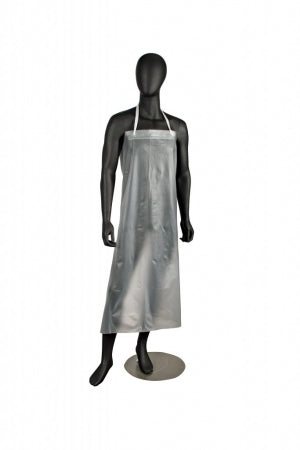San Jamar Vinyl Dishwashing Apron - Clear - 12 Mil