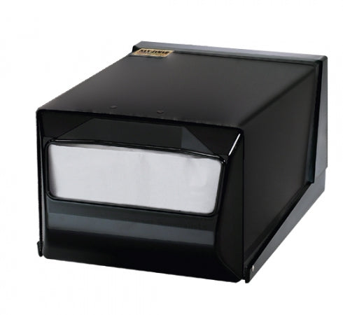 San Jamar Countertop Fullfold Napkin - Black Pearl/Black